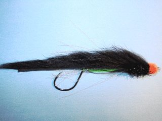 Black Steelhead Bunny Articulated (Krystal)