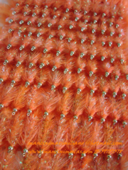 Krystal Bead Head Woolly Bugger Naranja