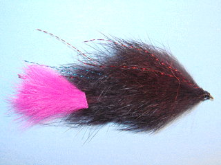 Mancini Steelhead Tail Fuschia Articulated